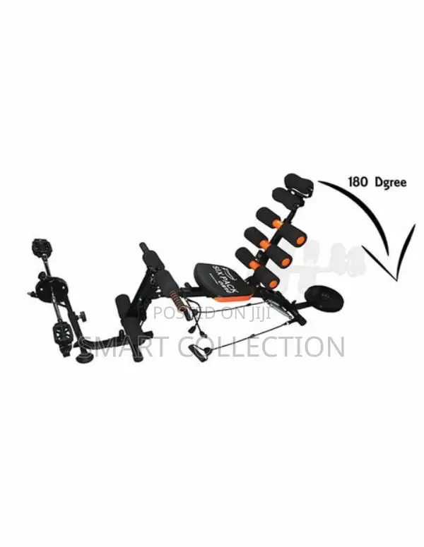 Six Pack Complete Home Gym With Bicycle Twister