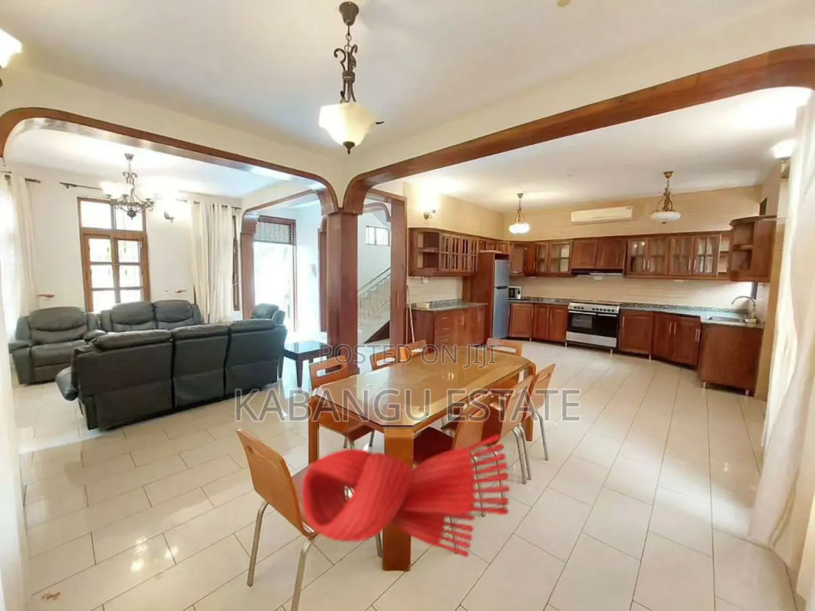 Furnished 3bdrm Villa in Mwenge Tra, Kinondoni for rent