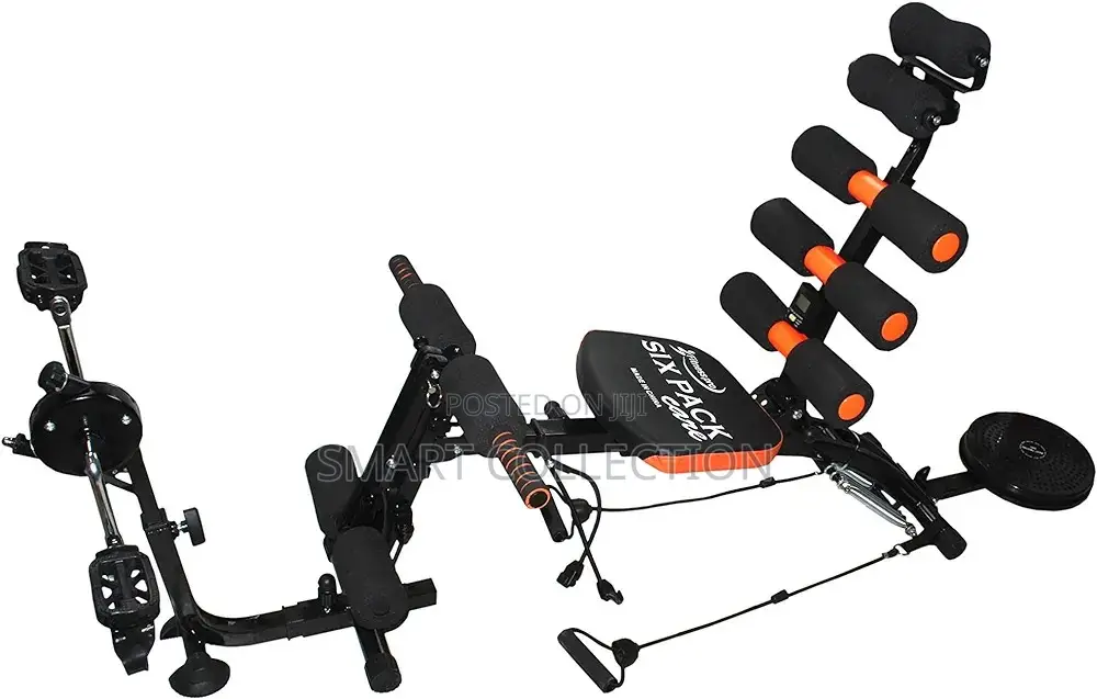 Six Pack Complete Home Gym With Bicycle Twister