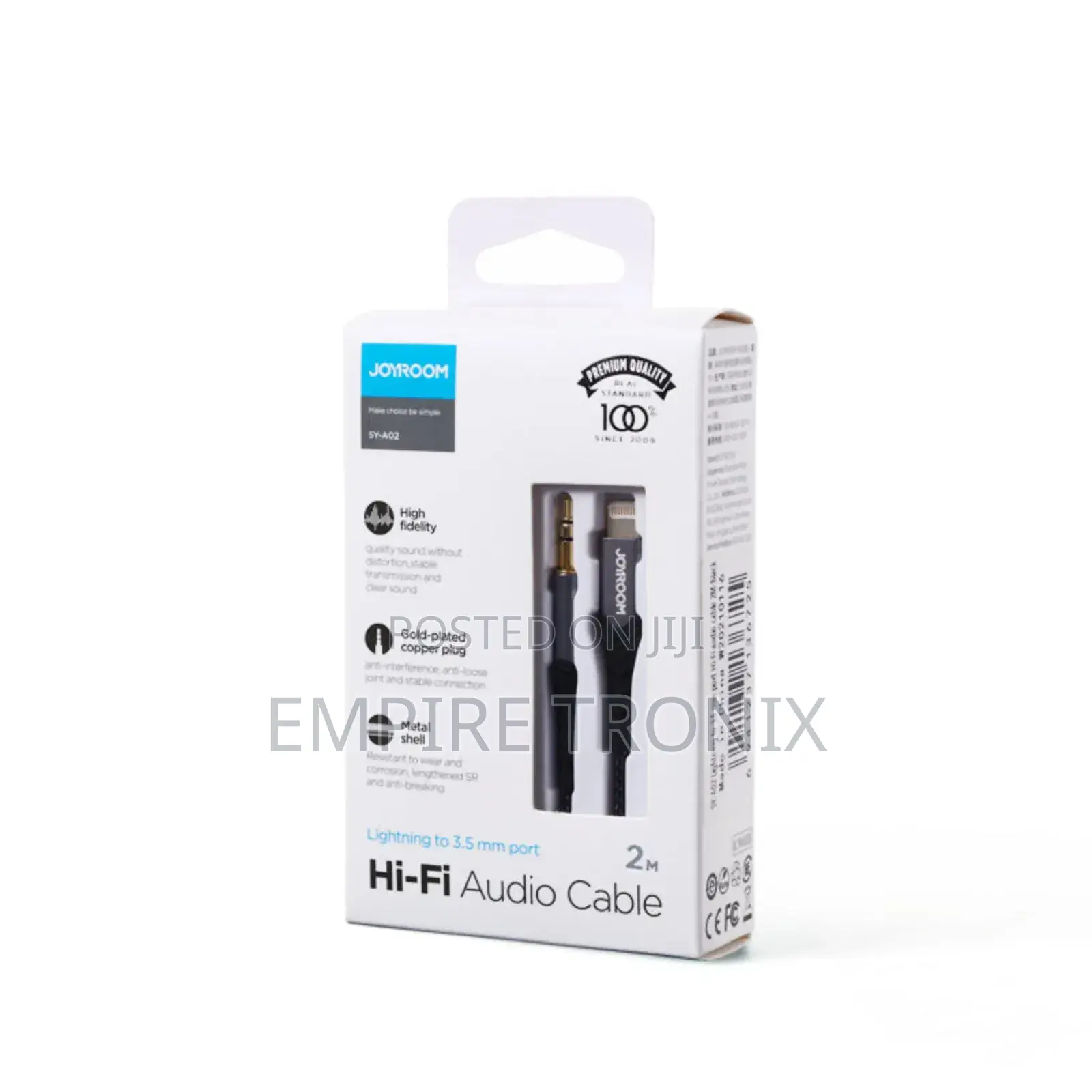 SY-A02 Lightning to 3.5mm Audio Cable HIFI