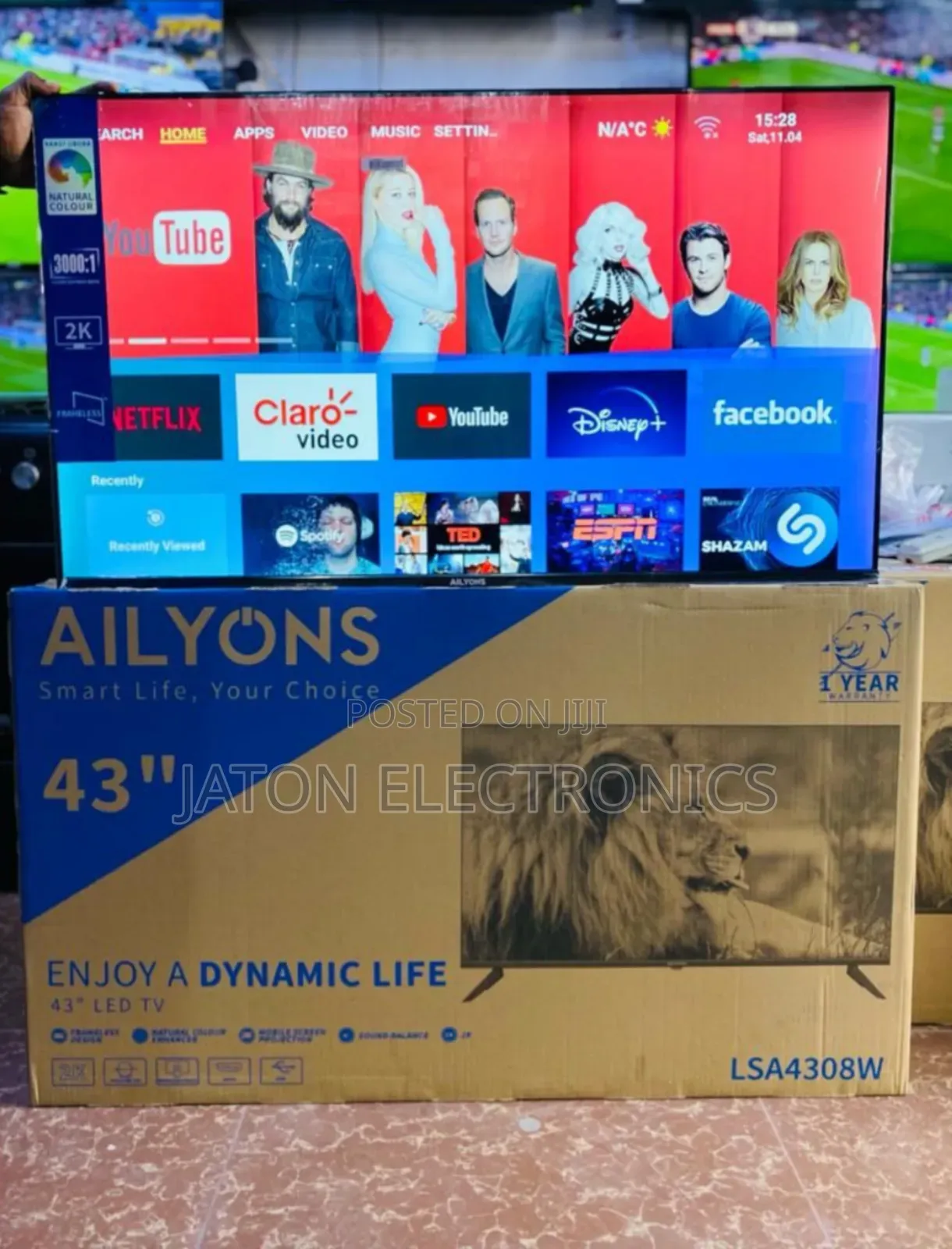 Ailyons 43 Inches Smart TV