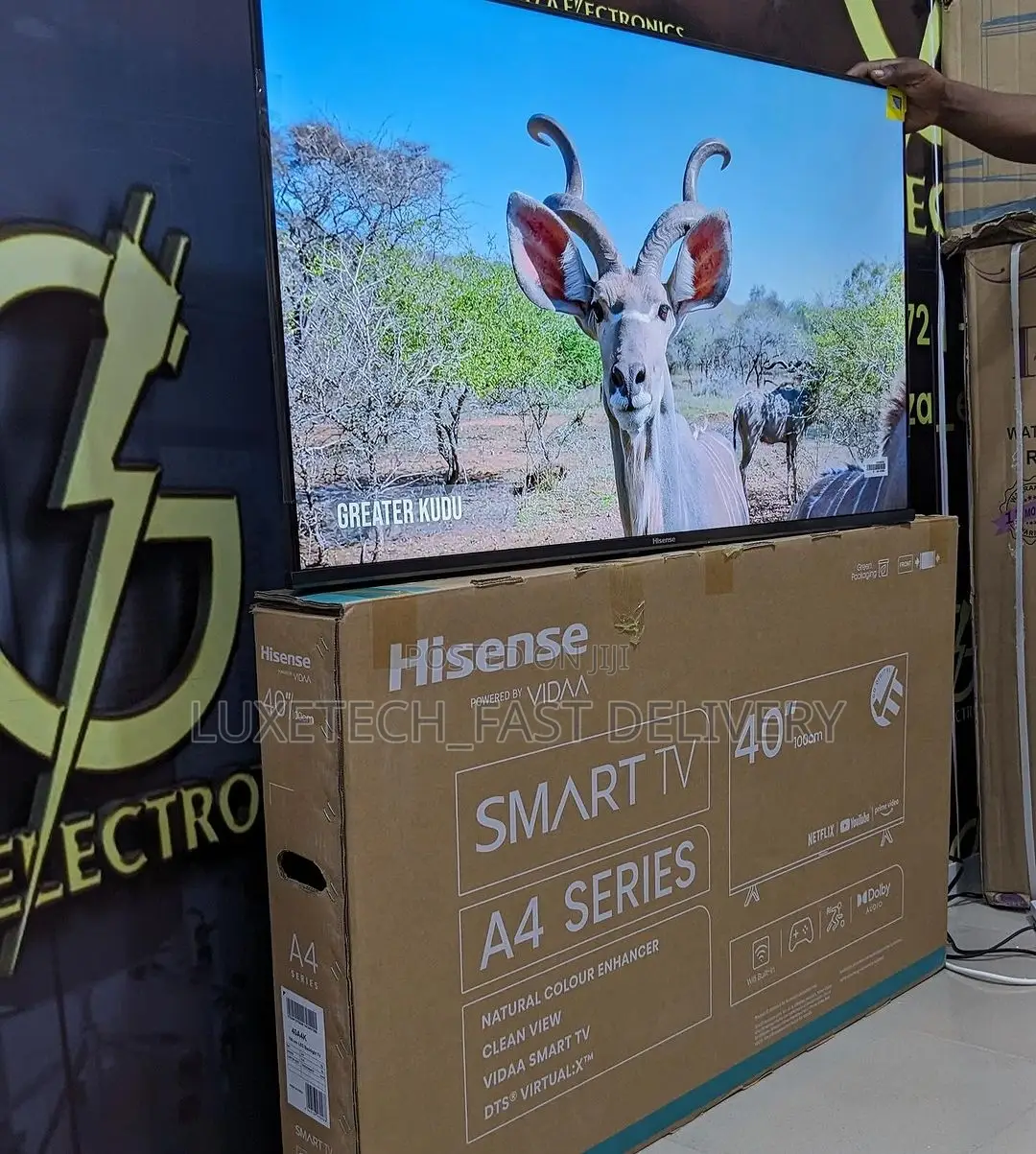 Hisense 40 Inches Smart Tv Full Hd A4