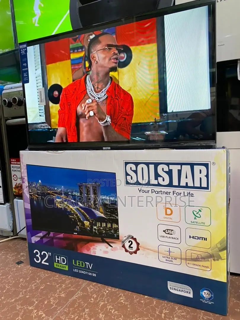 SOLSTAR Digital HD SMART Tv 32 Inch With SATELLITE