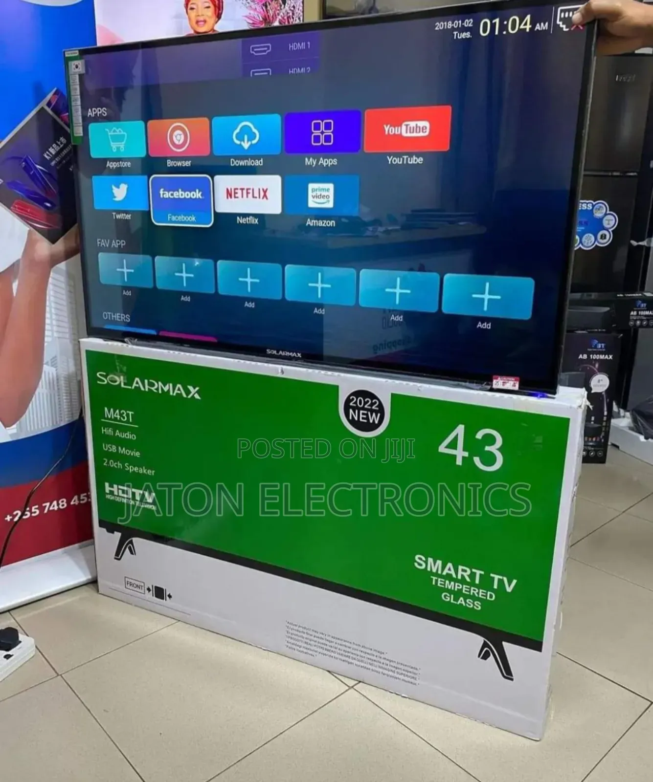 Solarmax 43 Inches Smart Tv