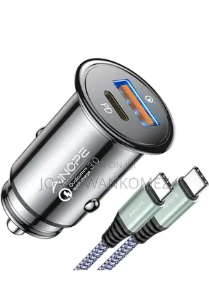Car Charger(USB A+C,30WATTS)
