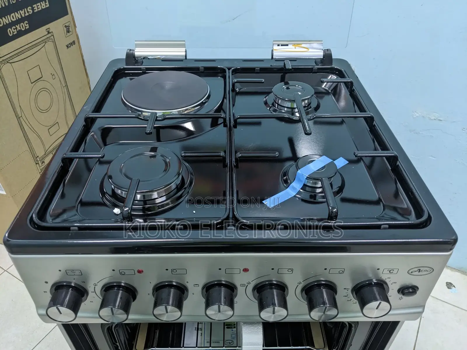 50*50 Aero Free Standing Gas Cookers Made in Turkey