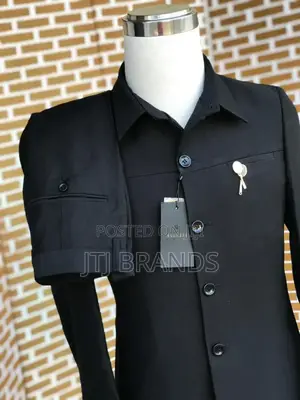 Black Kaunda Suits