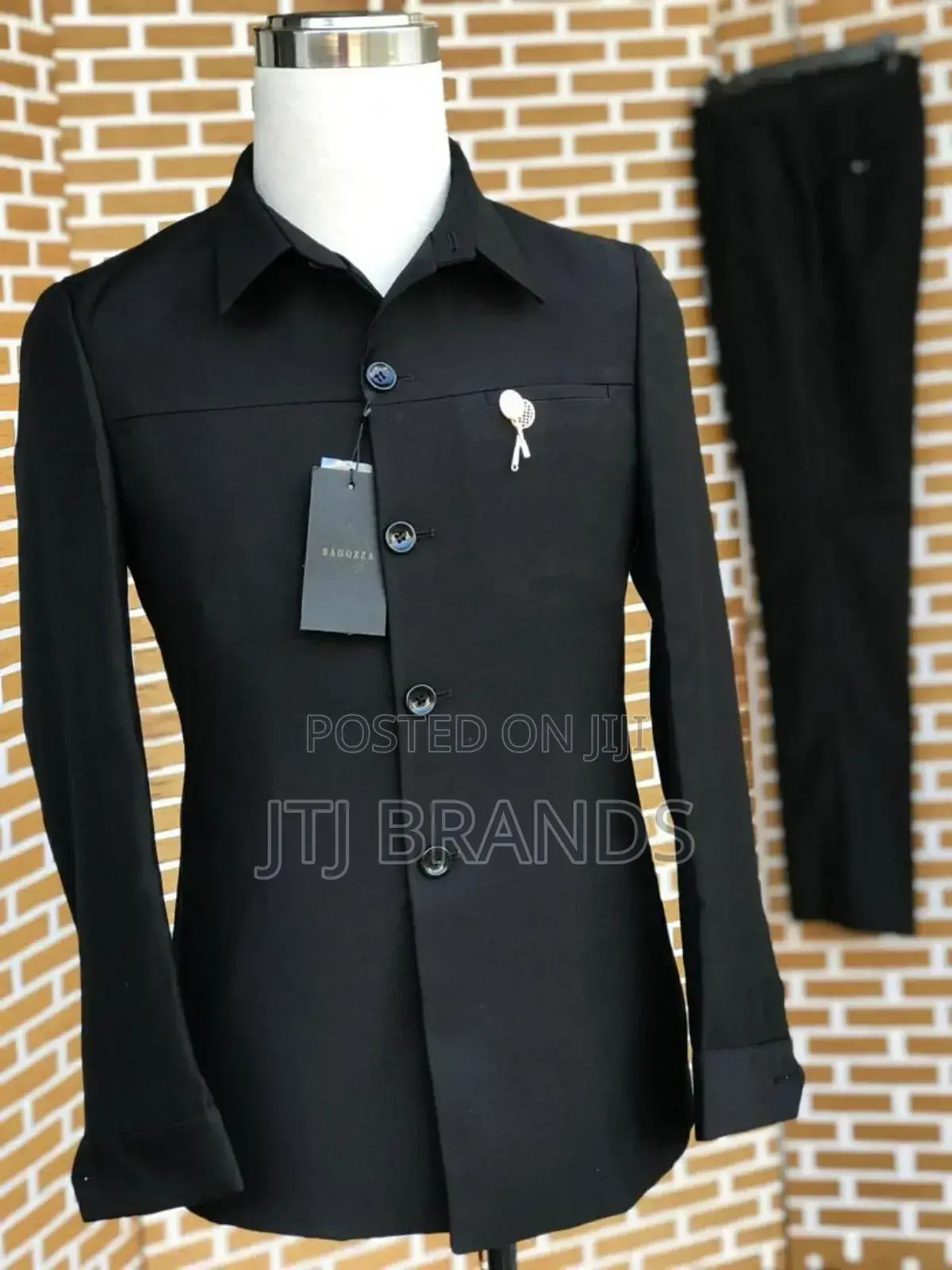 Black Kaunda Suits