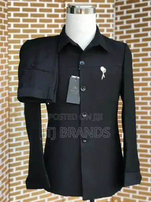Black Kaunda Suits