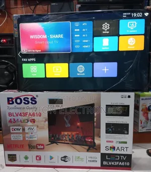 BOSS 43 Inches Smart Tv