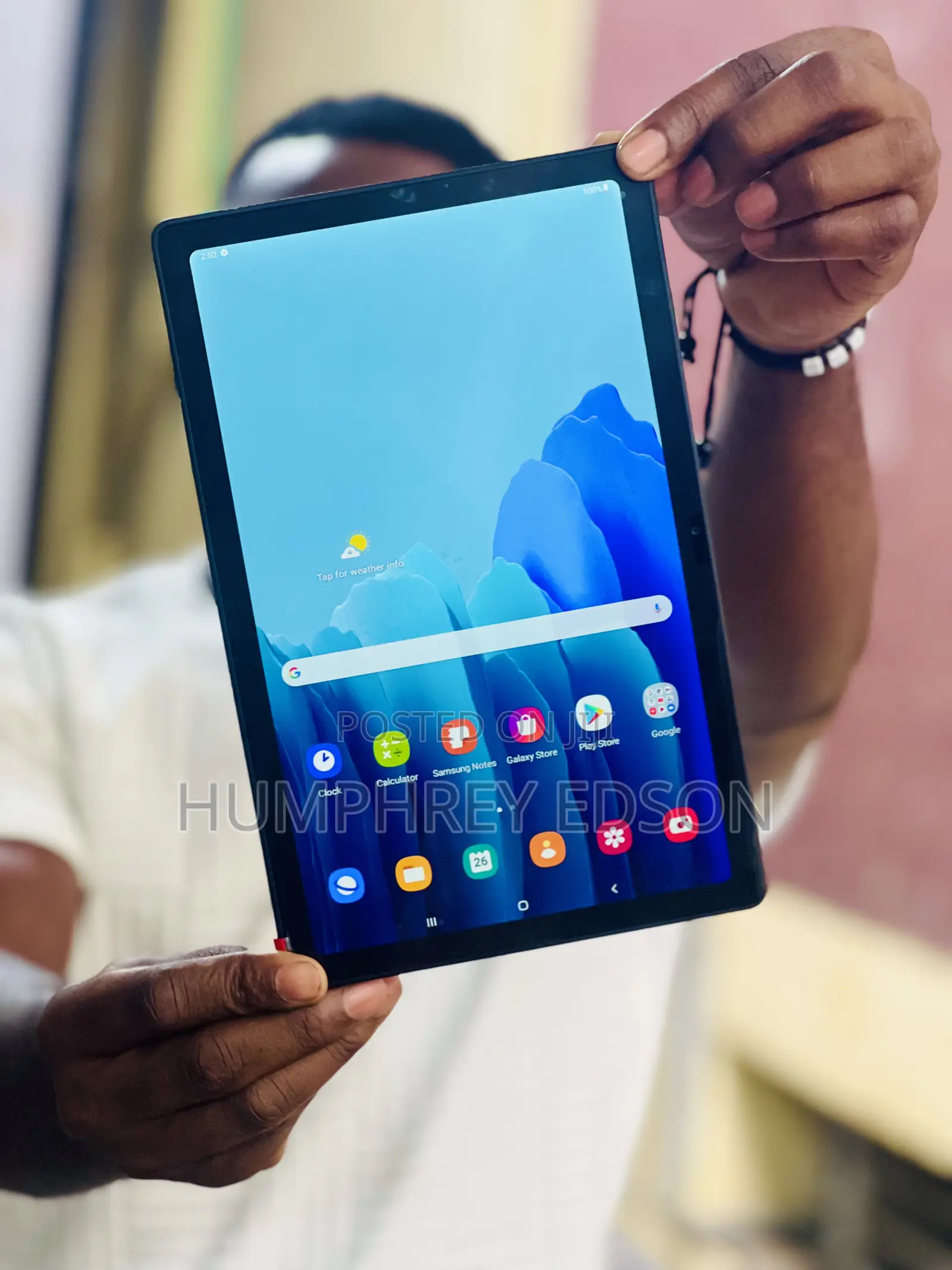 New Samsung Galaxy Tab A7 Wi-Fi 64 GB Blue