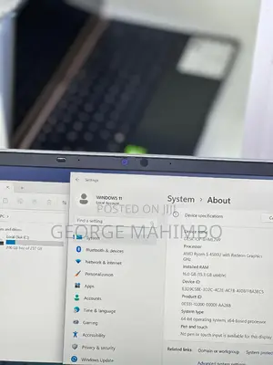 New Laptop HP ProBook 6360B 18GB AMD Ryzen 5 HDD+SSD 256GB