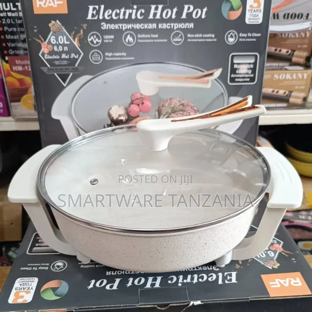 Electric Cooking Pot, Dry Burning Electric Noodle Cooker