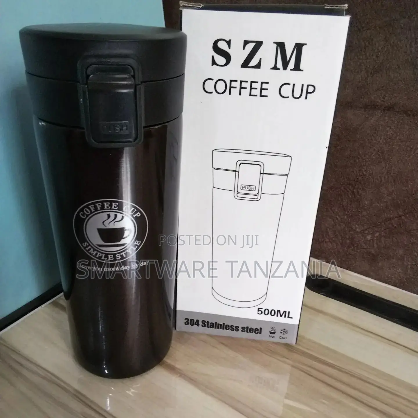 Coffee Mug Travel Thermos Keeping Drinks Warm/Cold In Winter