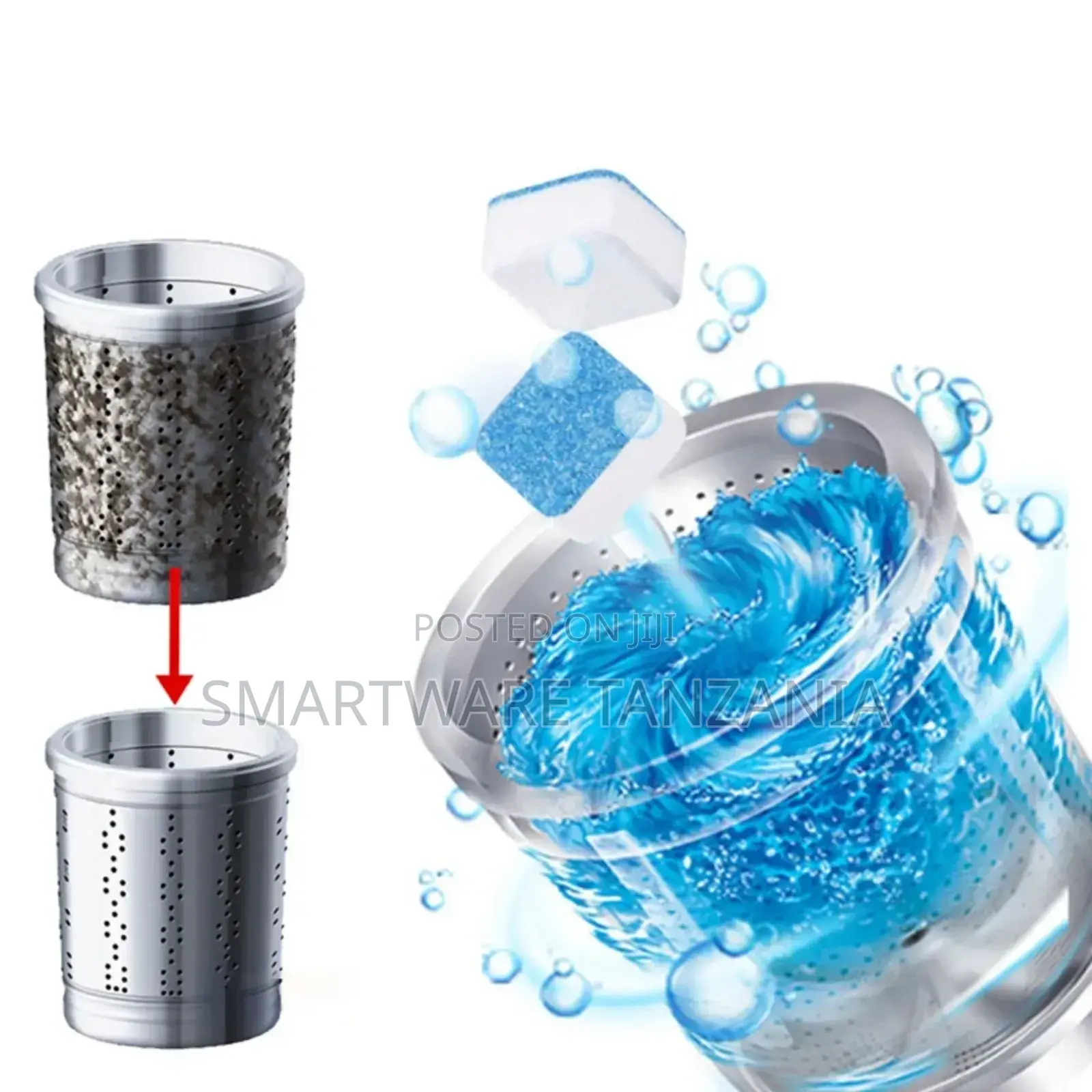 Washing Machine Cleaner Washer Tank Effervescent Tablets