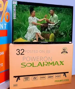 SOLARMAX 32” Led Tv (Frameless)