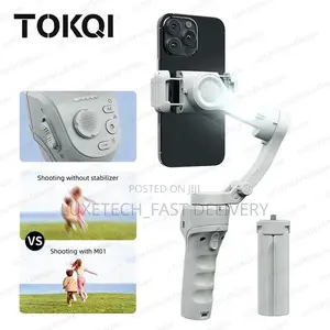 Tokqi M01 Handheld 3-Axis Gimbal Phone Holder Record Tripods