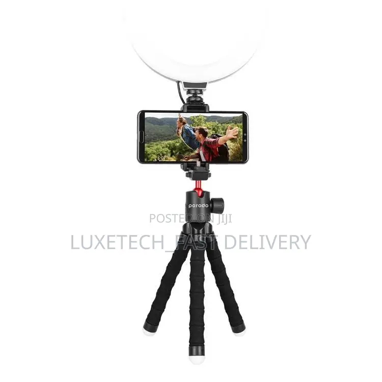 Porodo Flexible Versatile Folded Length Tripod 33cm