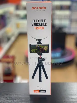 Flexible Versatile Tripod Stand Folded Length 33cm