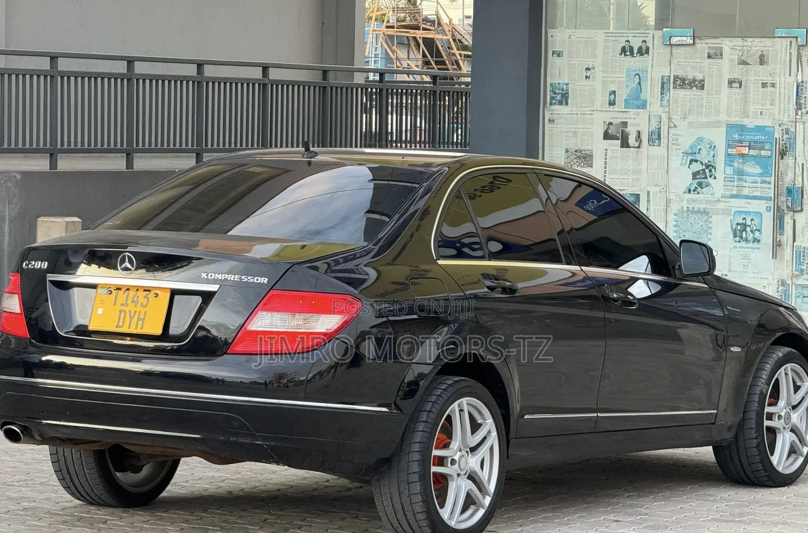 Mercedes-Benz C-Class 2008 Black