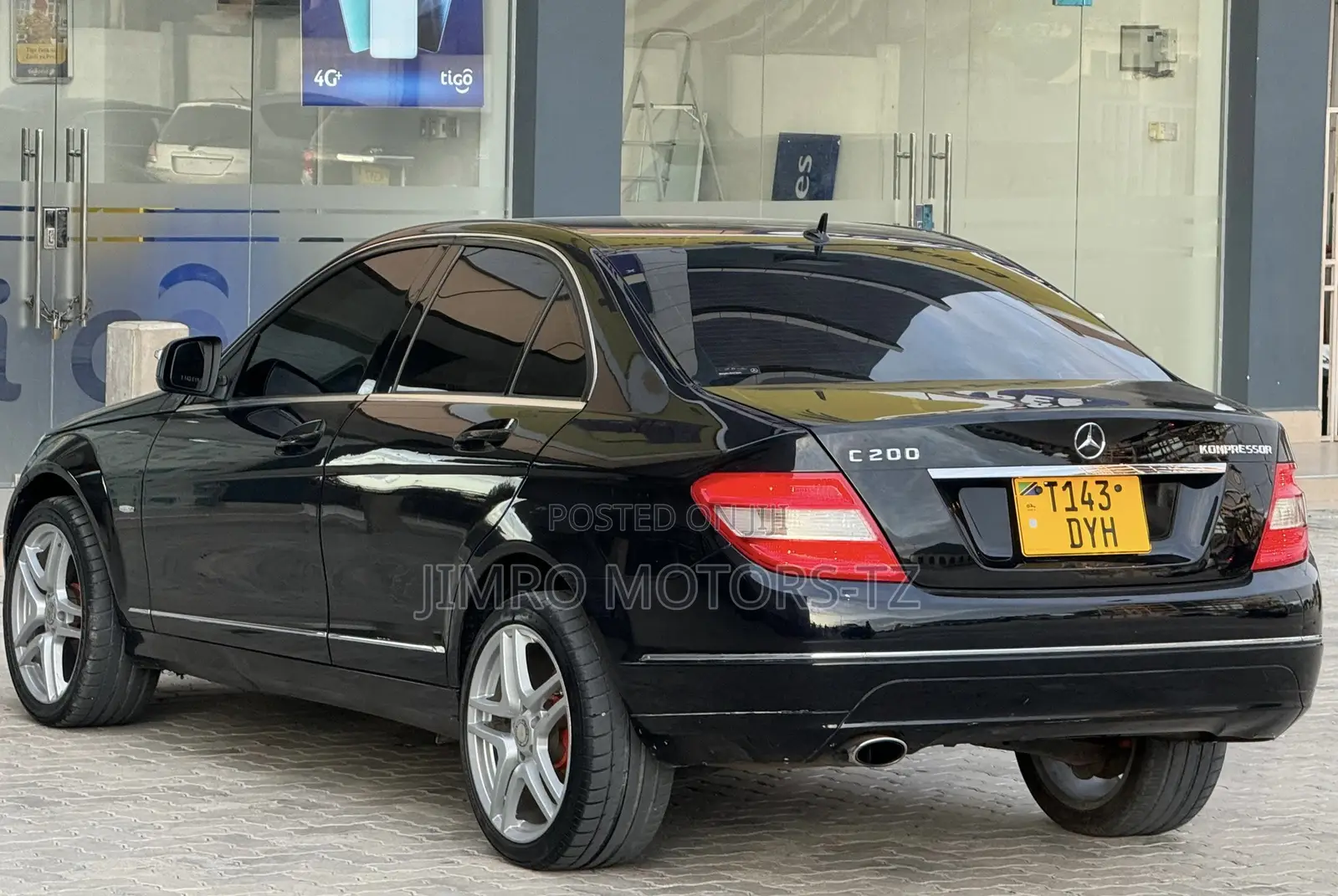 Mercedes-Benz C-Class 2008 Black