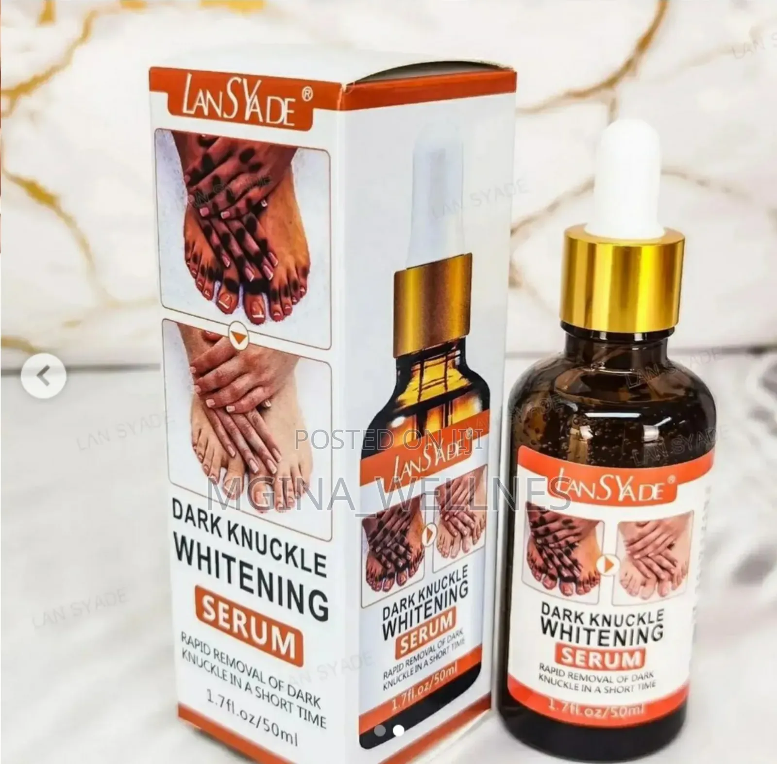 Kiboko Ya Sugu, Madoa Na Weusi (Lansyade Serum)