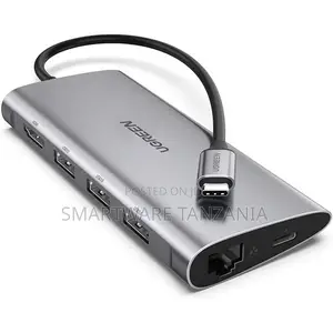 Ugreen USB-C 8-in-1 Multifunction Adapter - Grey
