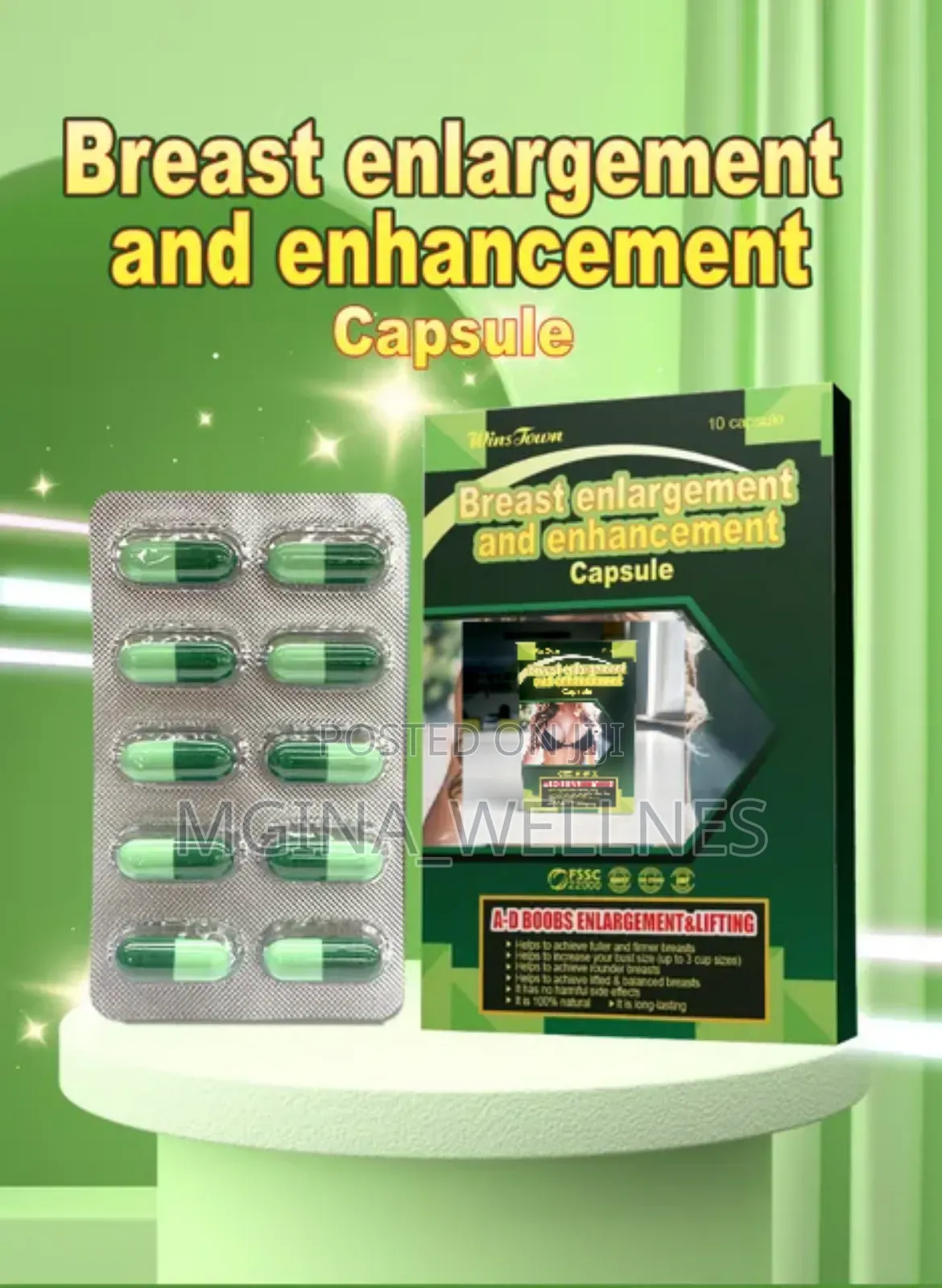 Breast Enlargement (Dawa Ya Kuongeza Na Kusimamisha Maziwa)