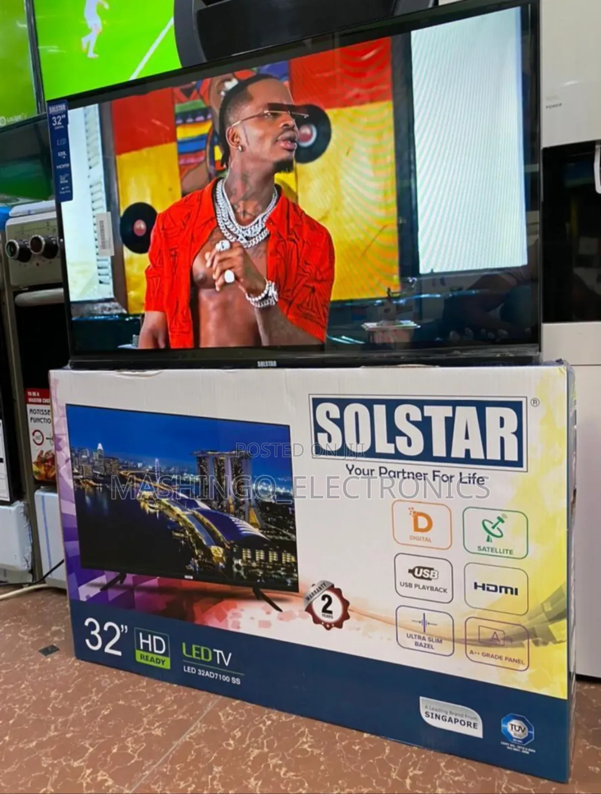 Solstar Smart Tv 32 Inchs Frameless