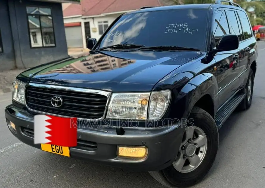 Toyota Land Cruiser 2002 Blue