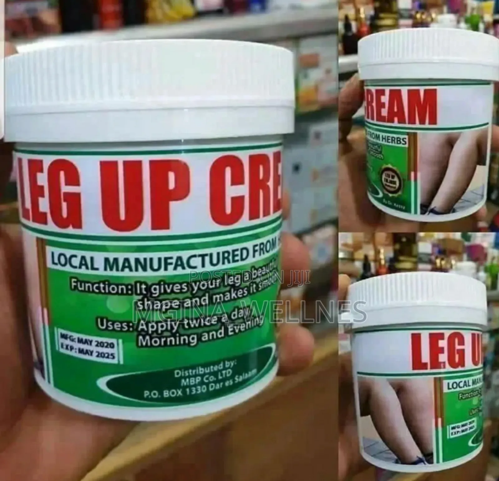 Leg Up Cream (Mafuta Ya Kunenepesha Miguu)