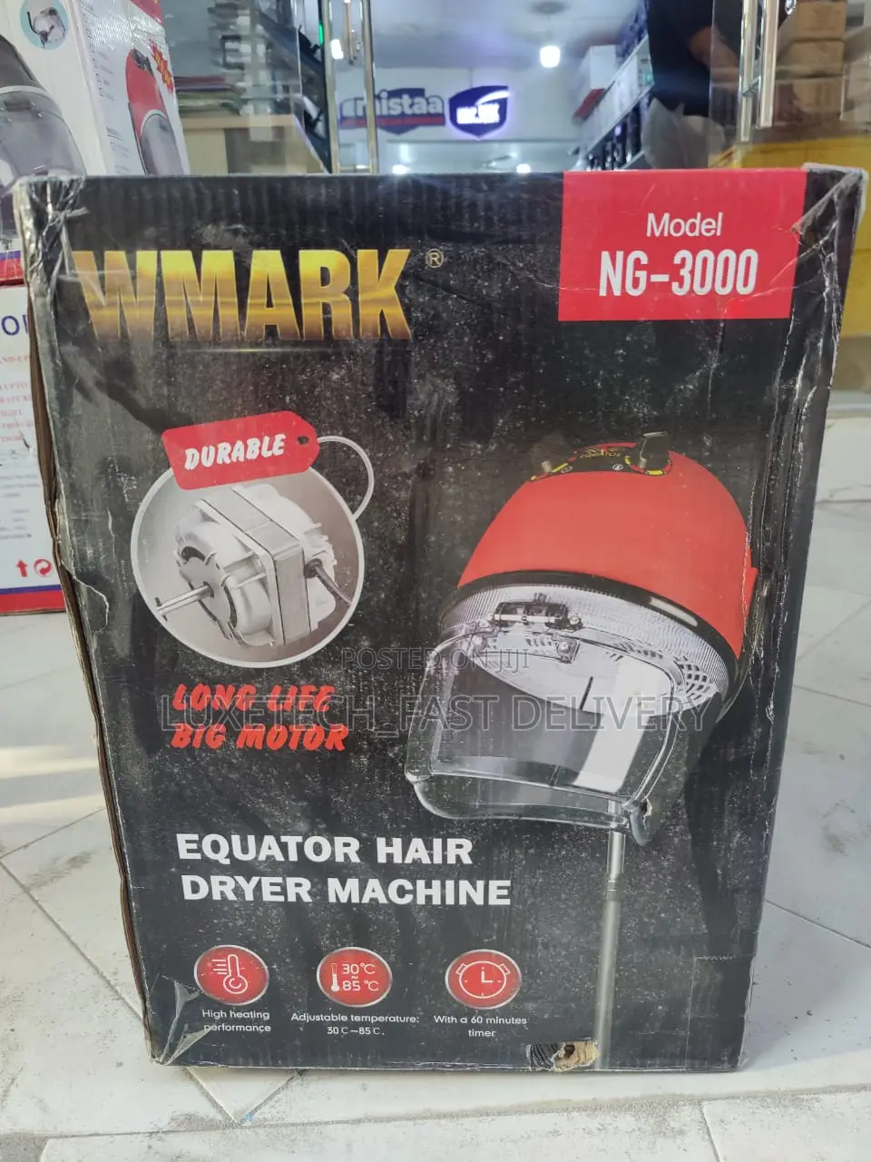 Hair Dryer Wmark Professional Equipment Equator Ng-3000