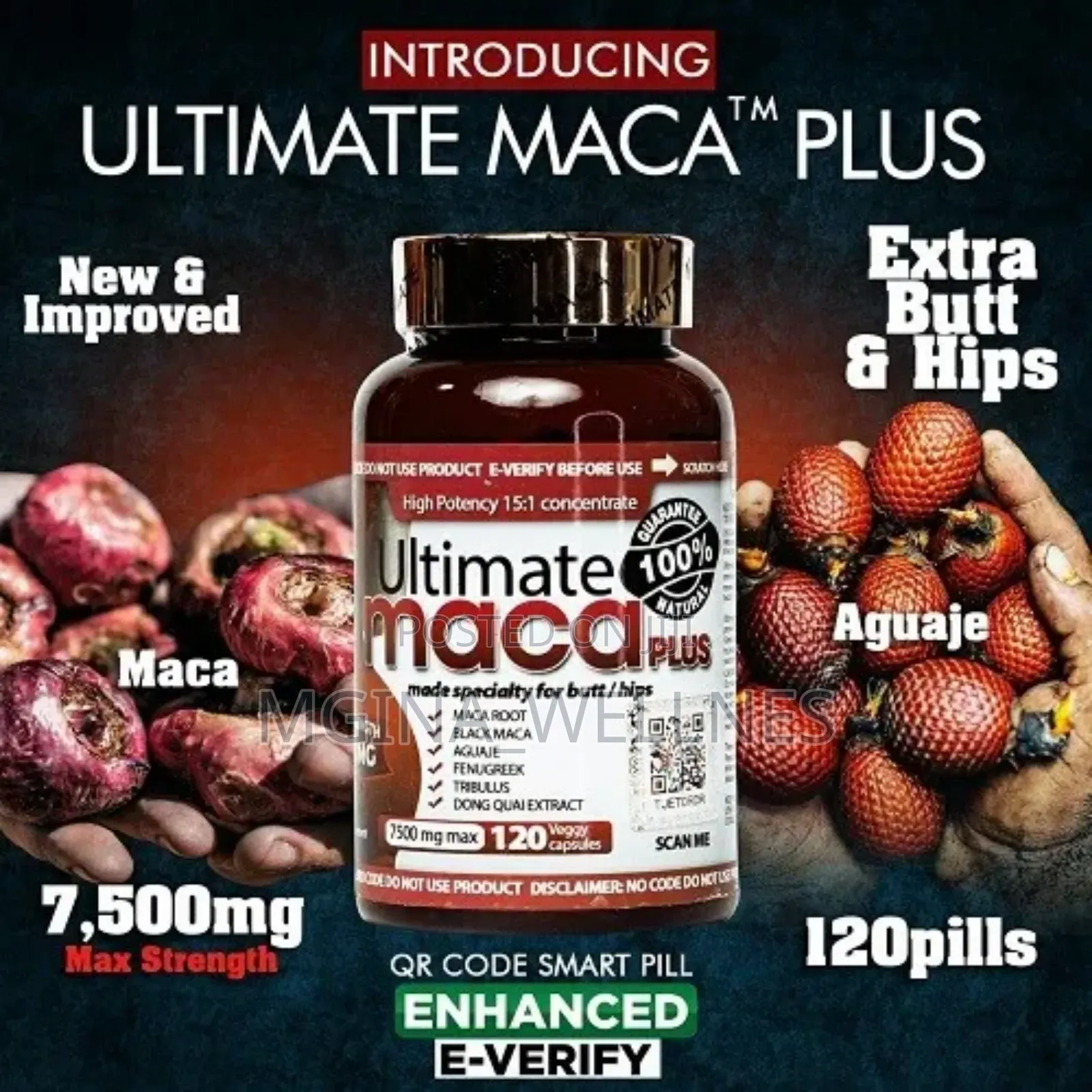 Ultimate. Maca Plus! (Dawa Ya Kuongeza Makalio)