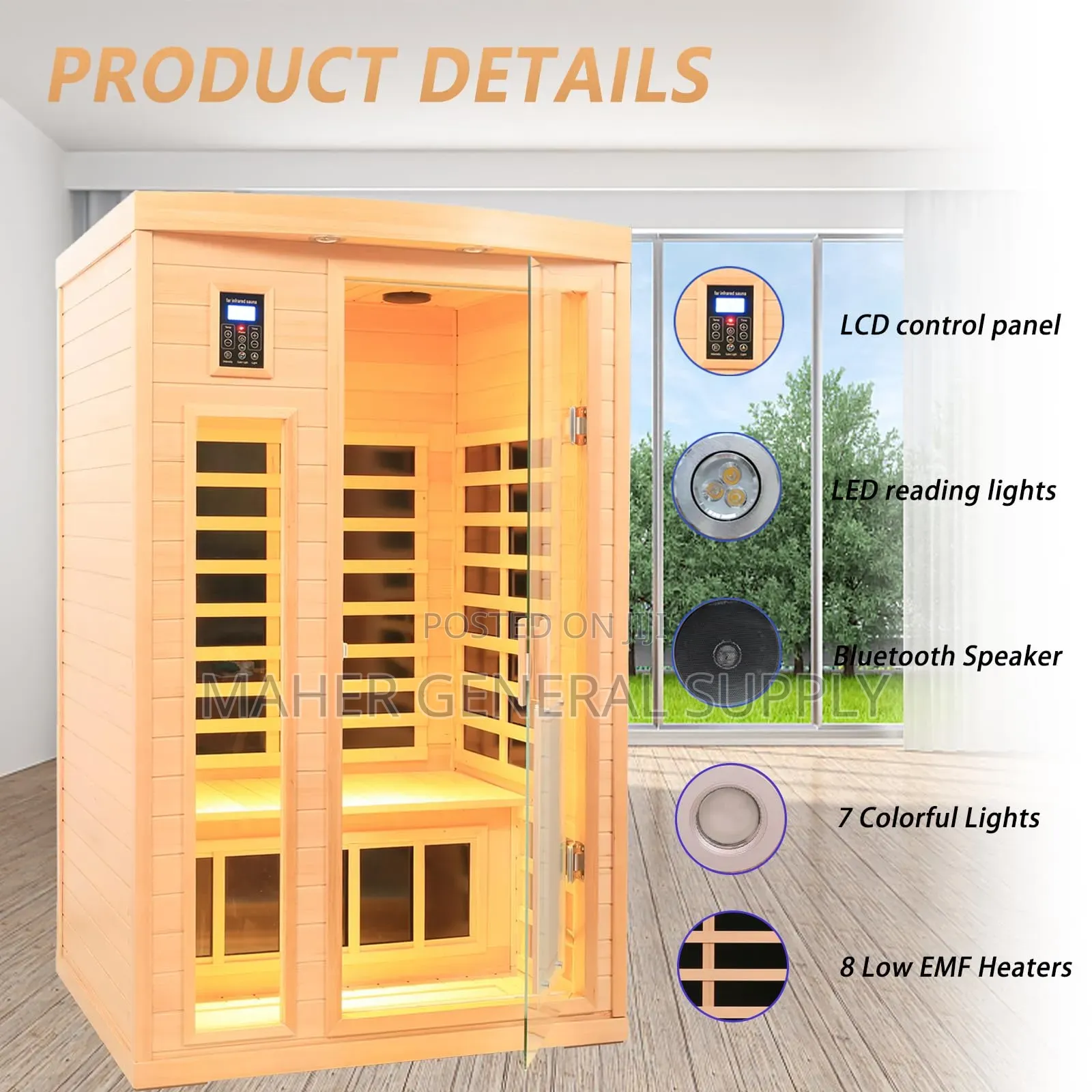 Person Infrared Sauna