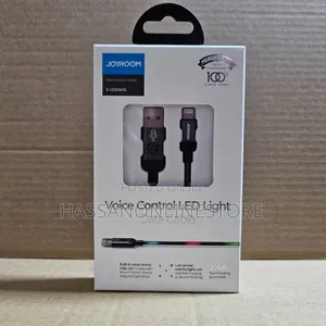 Joyroom 1230N16 Lighting 2.4A Voice Control LED 1.2 Meter