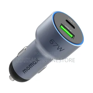 Momax Move | Dual-Port Car Charger (67W)