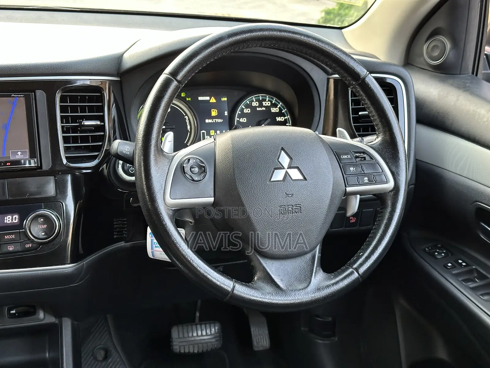Mitsubishi Outlander 2.0 PHEV AWD 2013 Black