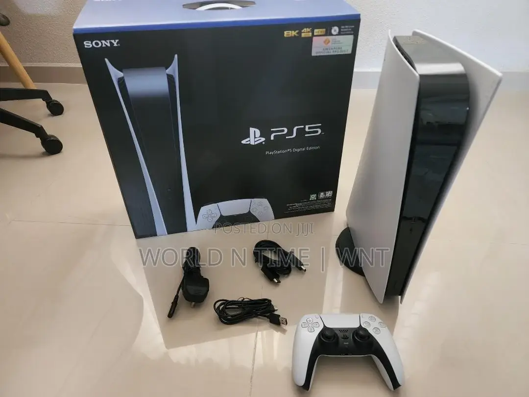 Playstation5 Digital Edition Console Non Disc 1tb