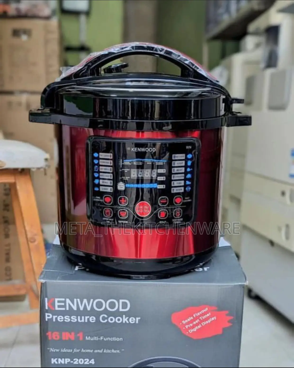 Kenwood 16 in 1 Electric Pressure Cooker 8l