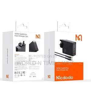 McDodo CH-2901 140w Gan Pro Fast Charger USBA + 2xusbc