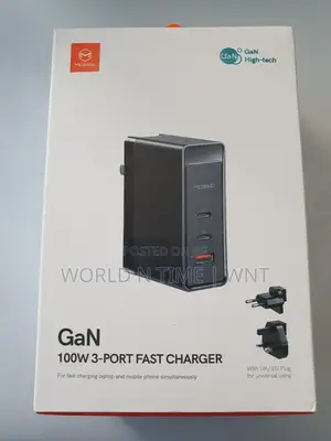 McDodo CH-8101 Pro 100w Gan Fast Charger USBA + 2xusbc