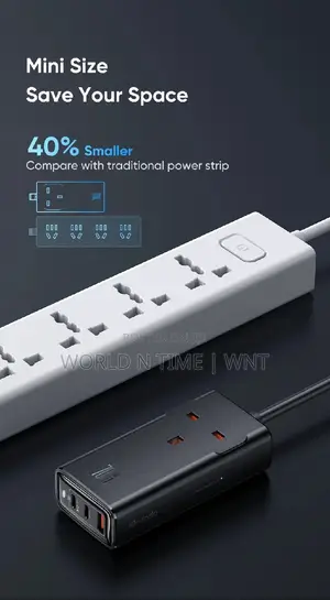 McDodo CH-466 70w Gan Surge Protection Power Strip 4in1 3pin