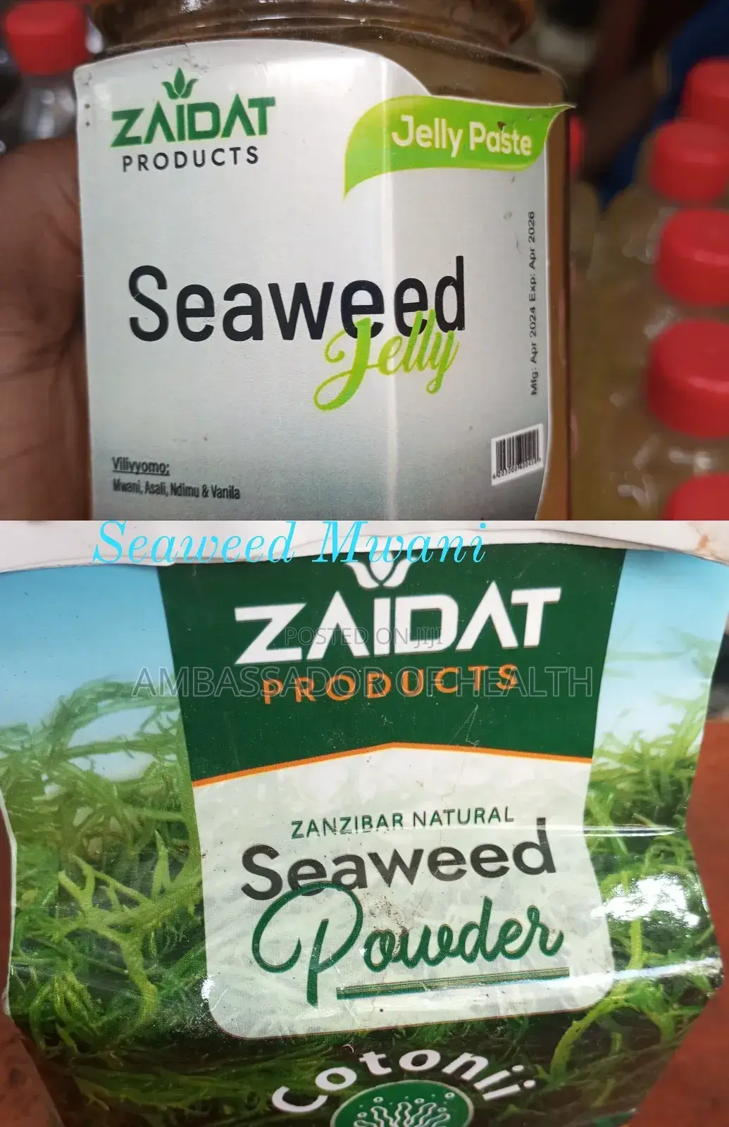 Seaweed Gelly Na Powder Zote Zinaimarisha Kinga Yako Ya Mwil