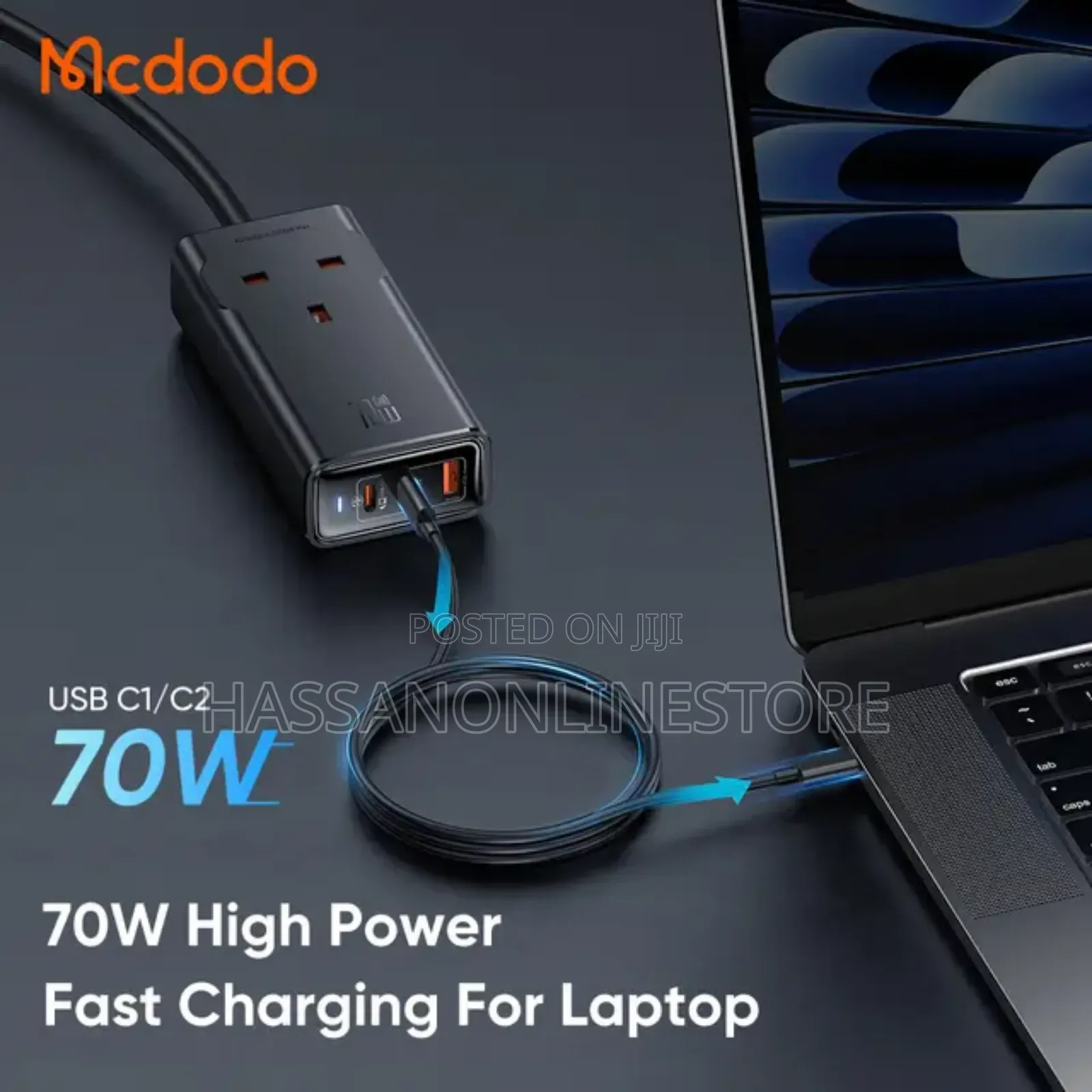 McDodo CH-466 70w Gan Surge Protection Power Strip 4in1
