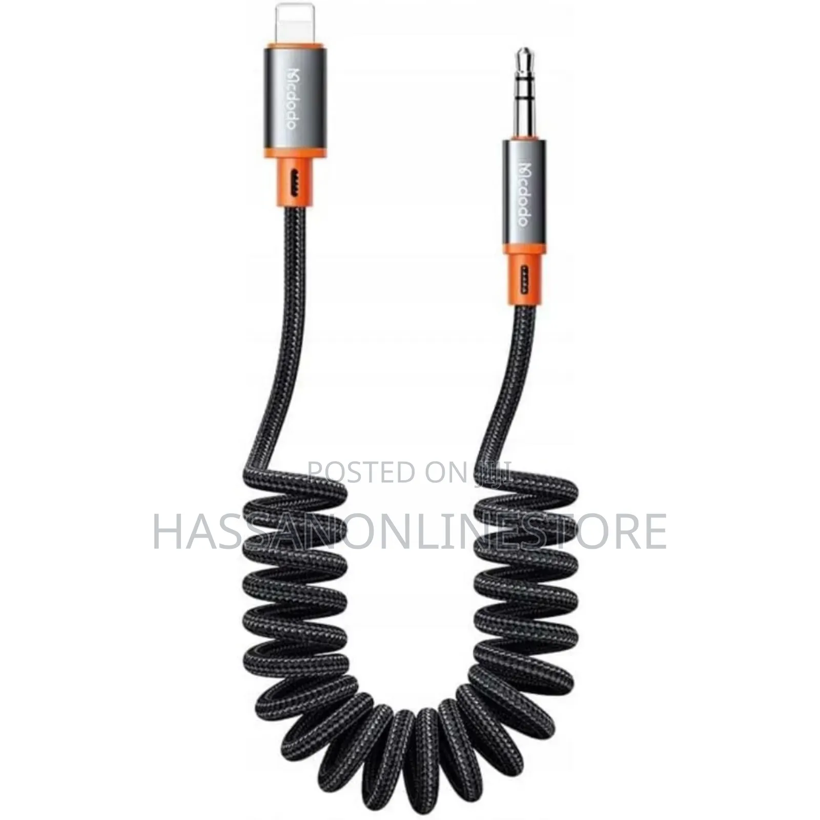 McDodo CA-0890 Coiled Digital Audio Cable for Lighting
