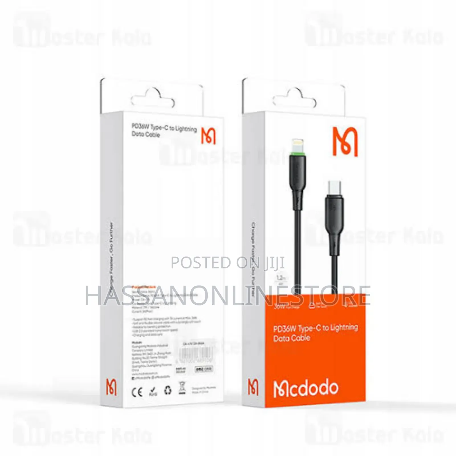 McDodo Cable USB-C to Lightning CA-4761 With LED Light 1.2m