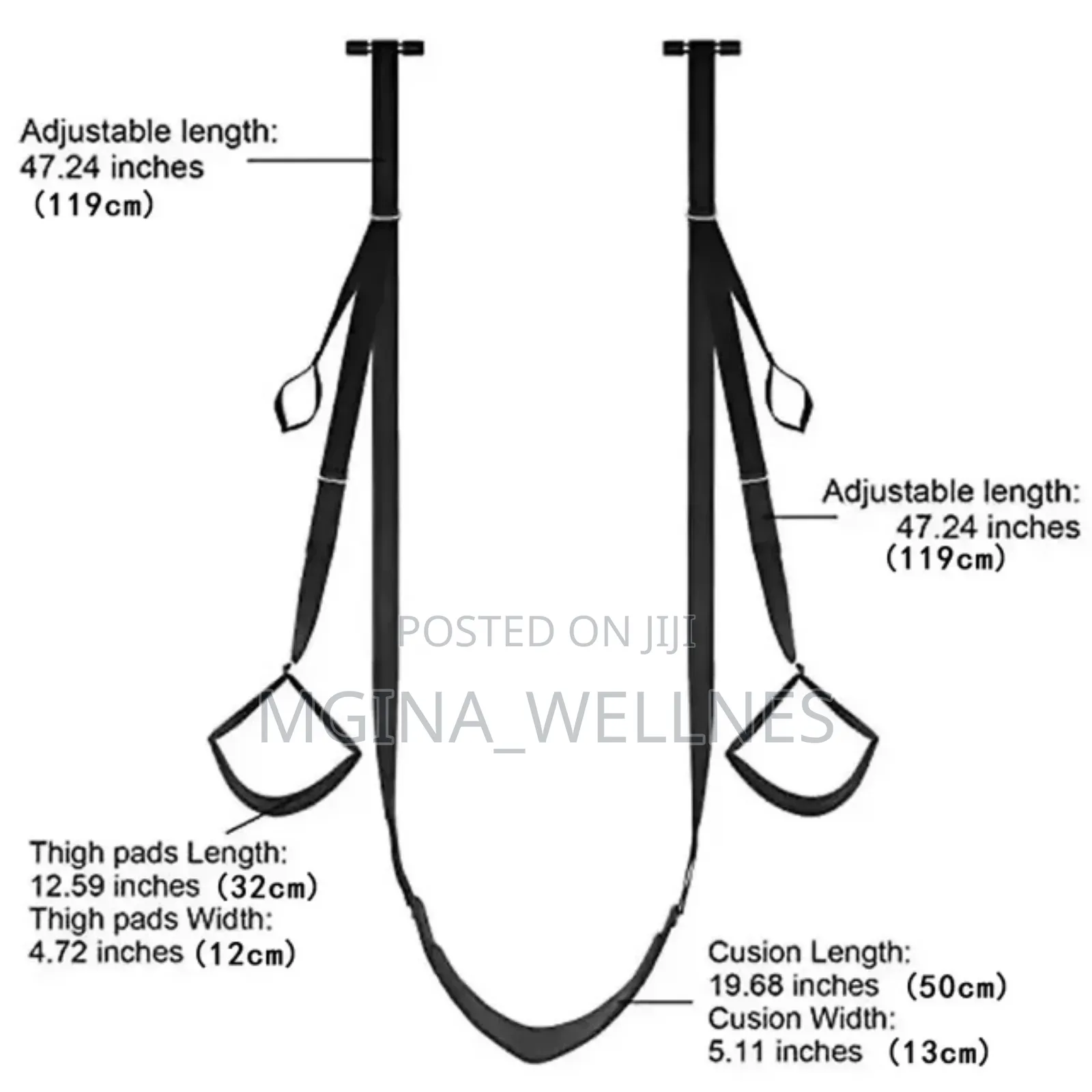 BDSM Sex Door Swing Seat Slave