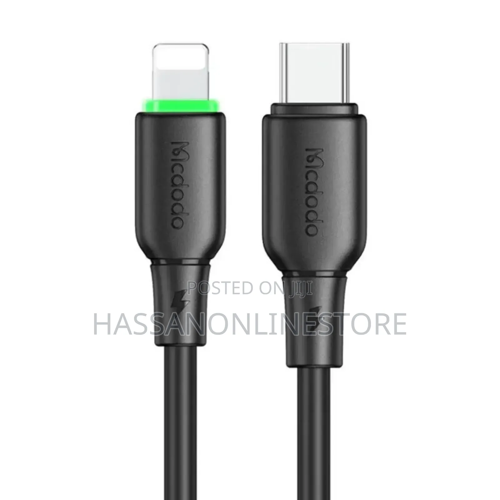 McDodo Cable USB-C to Lightning CA-4761 With LED Light 1.2m