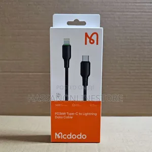 McDodo Cable USB-C to Lightning CA-4761 With LED Light 1.2m