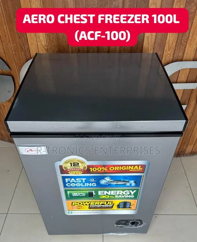 Aero Chest Freezer Single Door 100 Litres